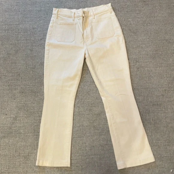 Mother The Hustler Patch Pocket Flood Jeans - Picture 3 of 4